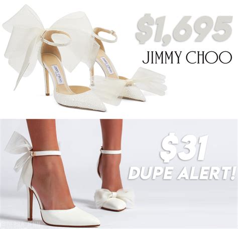 jimmy choo shoes dupe|dupe jimmy choo wedding shoes.